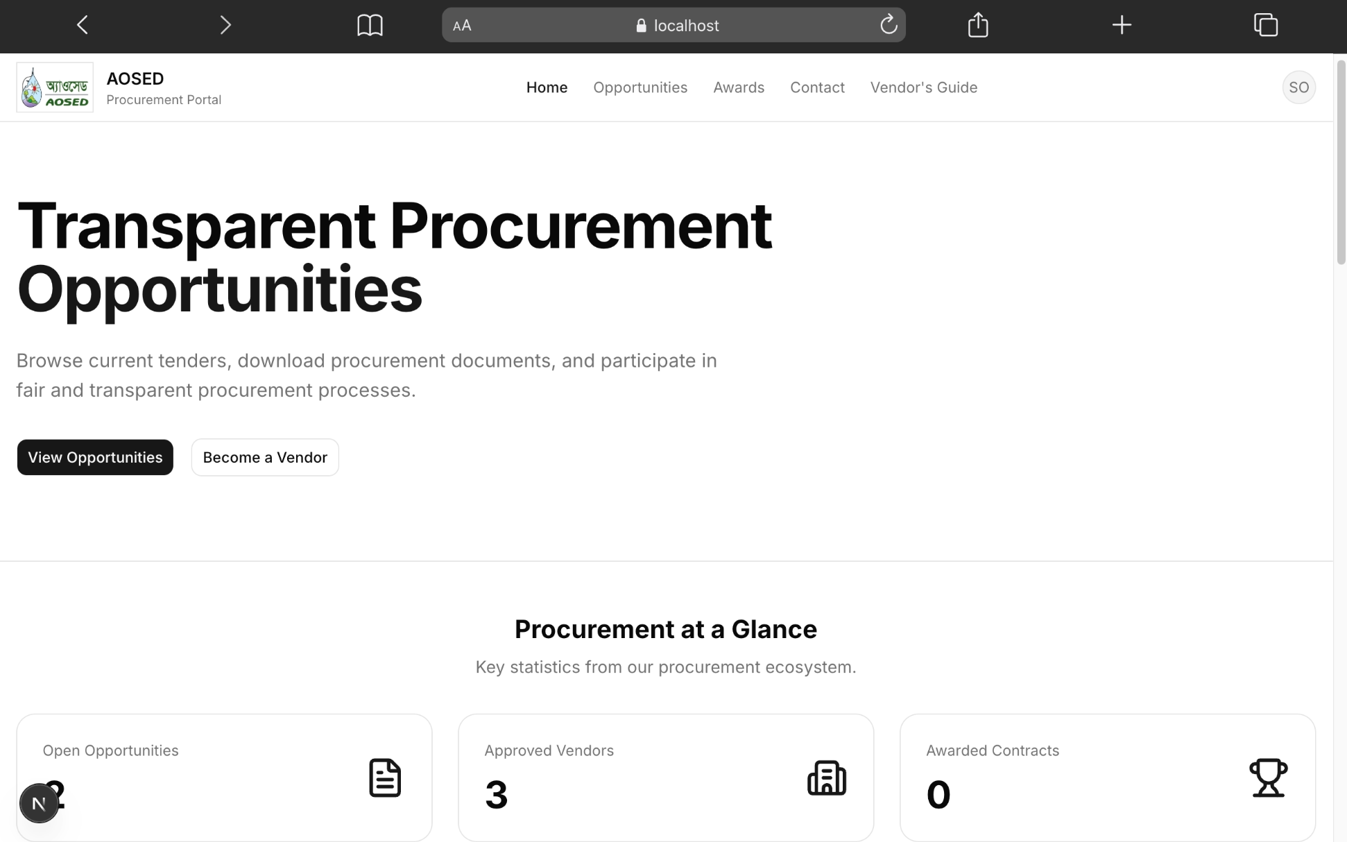Procurement Management System gallery image 1