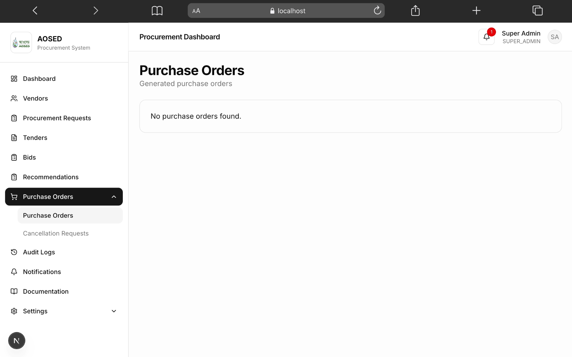 Procurement Management System gallery image 2