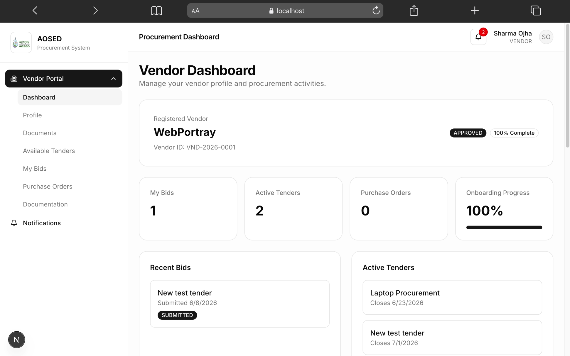 Procurement Management System gallery image 8