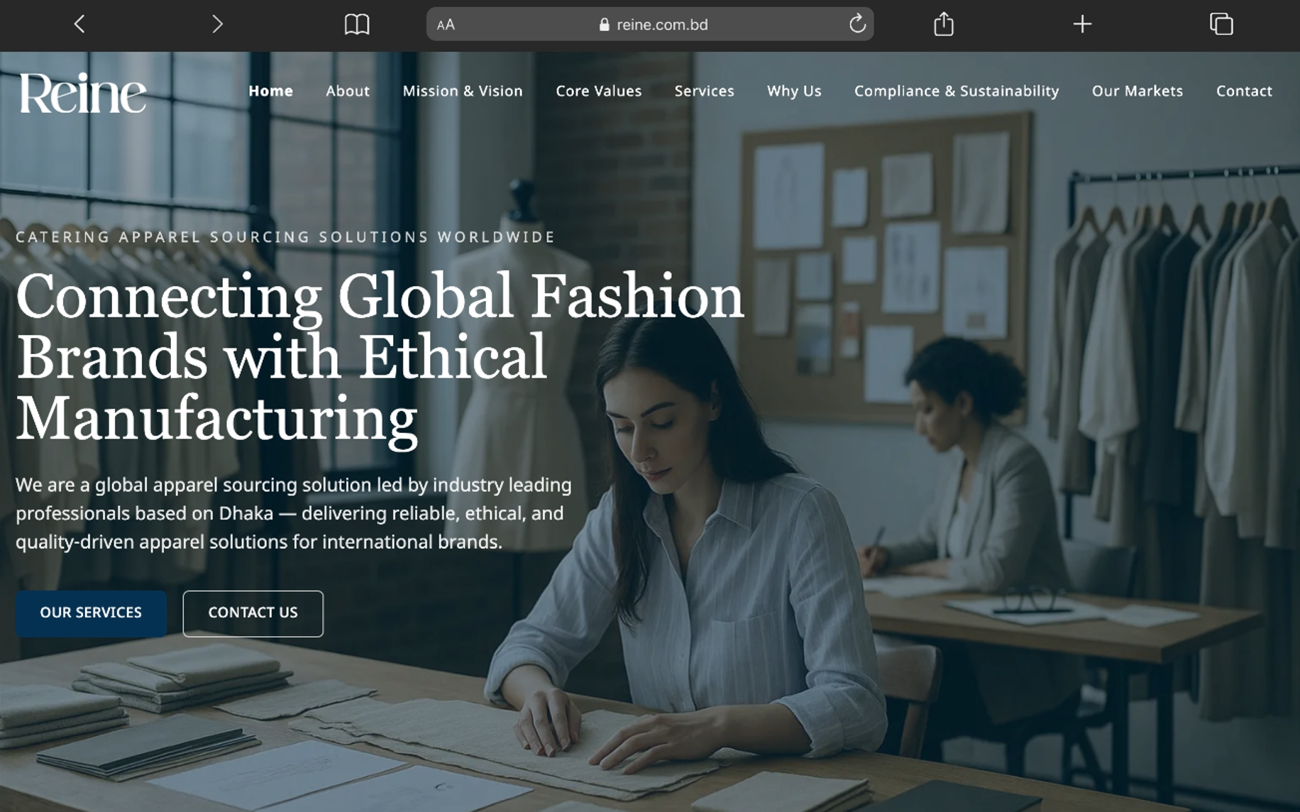 Reine Company Profile cover